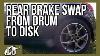 2013 Ford Focus Drum To Disk Brake Conversion Part 1