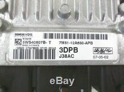 7M51-12A650-APB Set Allumage Démarrage Ford Focus 1.8 85KW 5P D 5M (2007) Ric