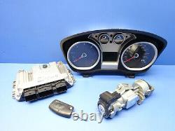 Ford C-max 1.6 Tdci Kit Calculateur Moteur Bosch 0281015242 8m51-12a650-xe