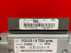 Ford Focus I 1.8 Tddi Kit Demarrage Calculateur Xs4f-12a650-fab