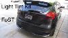 Ford Focus St Light Tint Kit Front And Rear Kit Install