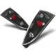 Kit Design Feux Arrière Noir Transparent Compatible pour Ford Focus MK1 Année