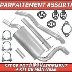 Kit de pot d'échappement Silencieux pour Ford Focus C-Max I 1 MK1 2.0 TDCI 294