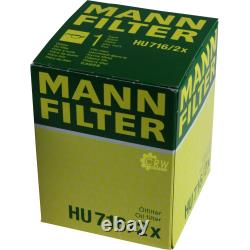 MANNOL 5L Energy Premium 5W-30 + Mann-Filter filtre Mazda 3 Bl 1.6 Mzr-Cd