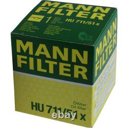 MANNOL 6L Energy Premium 5W-30 + Mann-Filter filtre Ford Focus