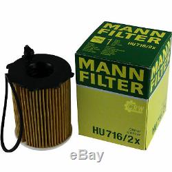 Mann-filter Inspection Set Kit Ford Focus III Break Dxa / CB7 Dxa / Ceu de Volvo