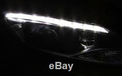 Phares Kit Ford Focus MK3 10 LED Lumière de Circulation Diurne Cff Noir Lwr