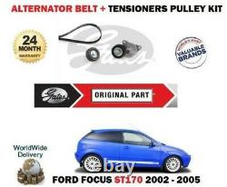 Pour Ford Focus ST170 2.0i 2002-2005 Neuf Alternateur Ceinture+Tendeur+Kit