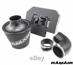 Ramair ford Focus ST225 mk2 Noir Induction Air Filtre Kit Admission Rs Écu