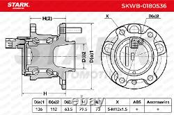 STARK Kit de roulements de roue SKWB-0180536 des deux côtés du pont arrière