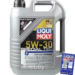 Sketch D'Inspection Filtre LIQUI MOLY Huile 5L 5W-30 pour Ford Point III