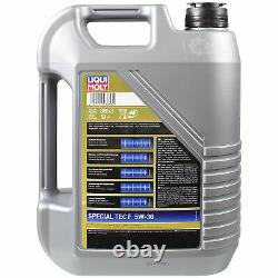 Sketch D'Inspection Filtre LIQUI MOLY Huile 5L 5W-30 pour Ford Point III