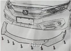 Spoiler Avant Frontsplitter Aileron Épée Lèvre V Rabat pour Ford Focus III