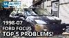 Top 5 Problems Ford Focus Hatchback 1st Gen 1998 2007