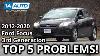 Top 5 Problems Ford Focus Hatchback 2012 2020 3rd Generation